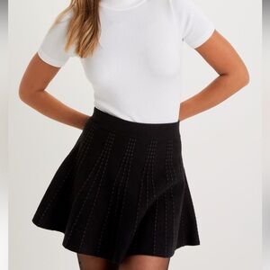 Lulus black skirt